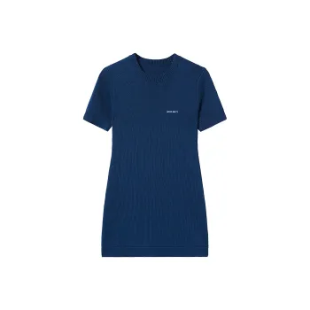 Miss Sixty Short Sleeved Dresses Women's Dark Blue