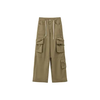 NO ONE ELSE Casual Pants Women's Mustard Green