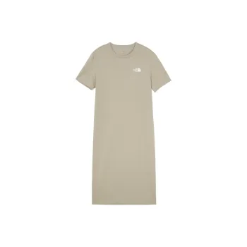 THE NORTH FACE Short Sleeved Dress Women's Light Beige