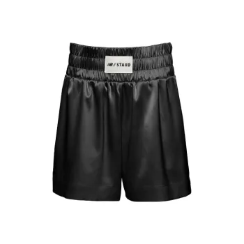 Staud X New Balance STAUD BOX Casual Shorts Women's Black