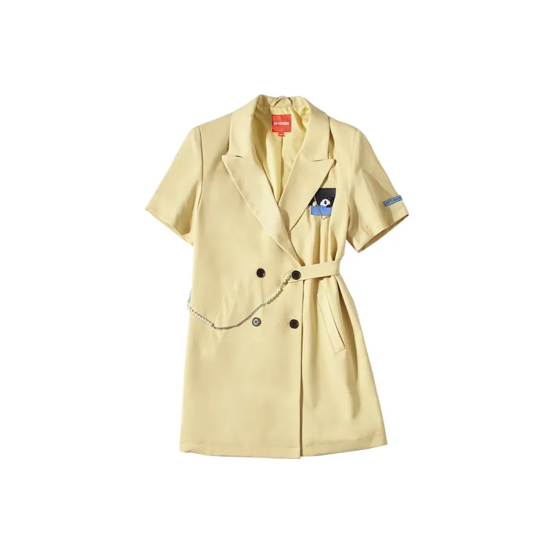 Xu Jingfu X EPTISON WOMAN Xu Jingfu Joint Series Short Sleeved Dresses Women's-4