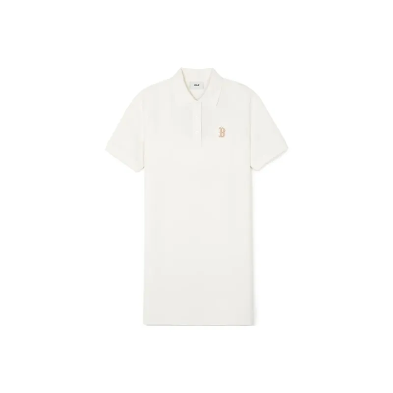 MLB SS24 Short Sleeved Dresses Women's Cream-0