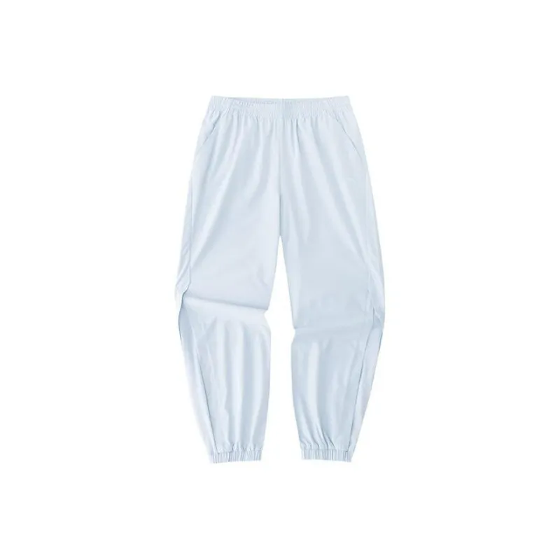 Anta Variety Training Collection Knitted Sweatpants Women's Dream Shadow Blue-0
