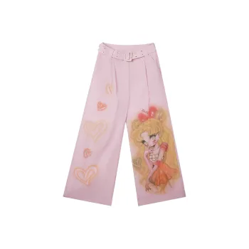 LALABOBO Casual Pants Women's Pink