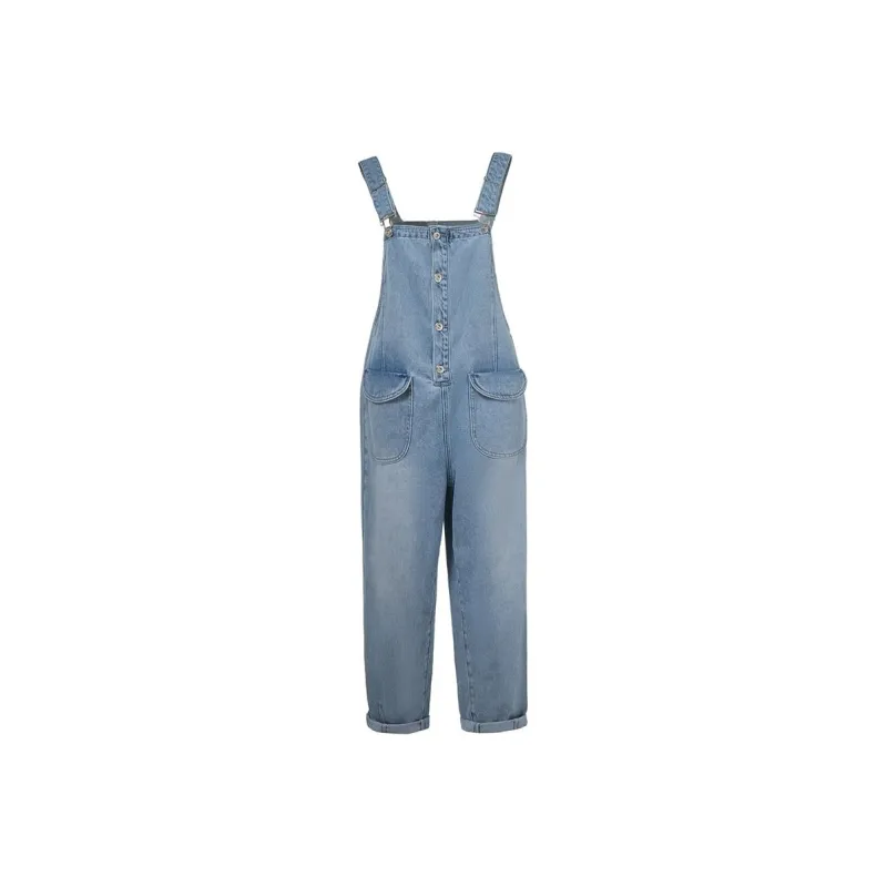LOFT SHINE Overalls Women's Denim Blue-0