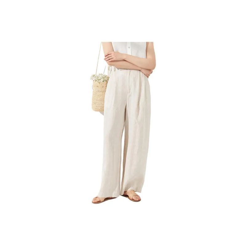 ZIMO Casual Pants Women's Hemp-0