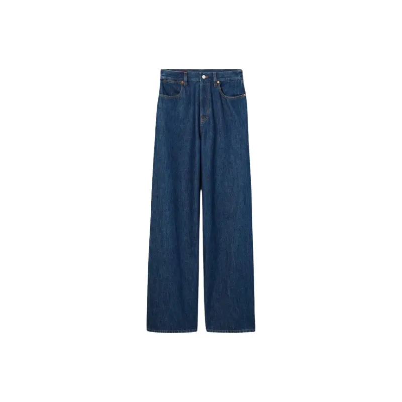 GUCCI Wide Leg Denim Pants-0