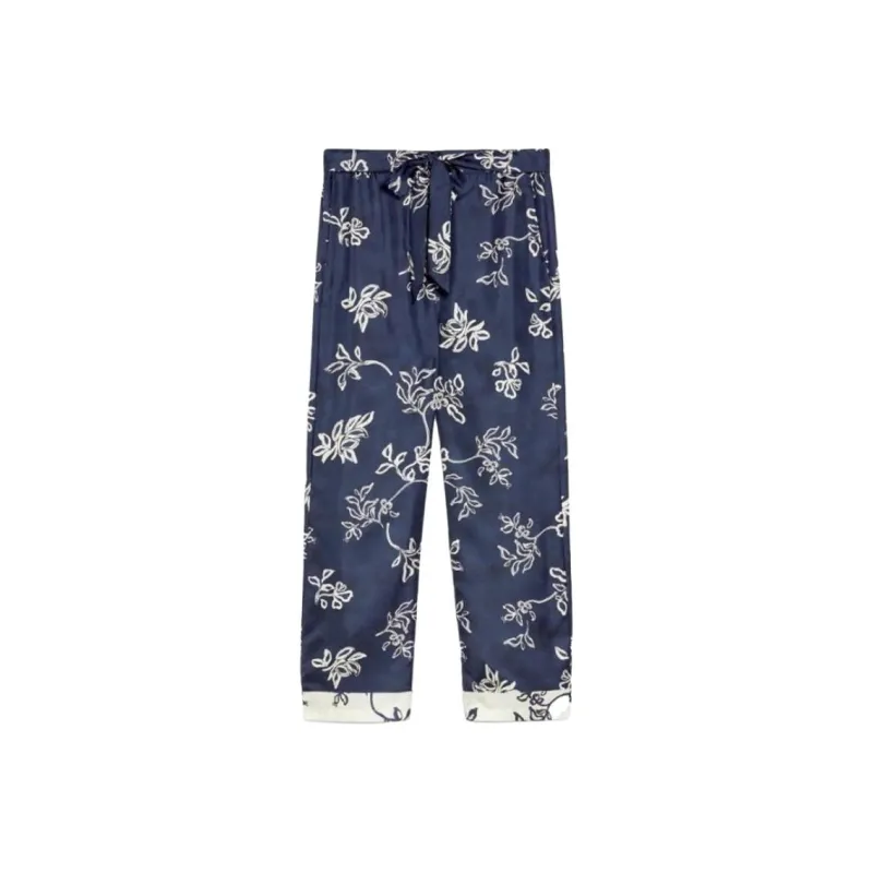 'S Max Mara Cinzia Floral print Trousers-0