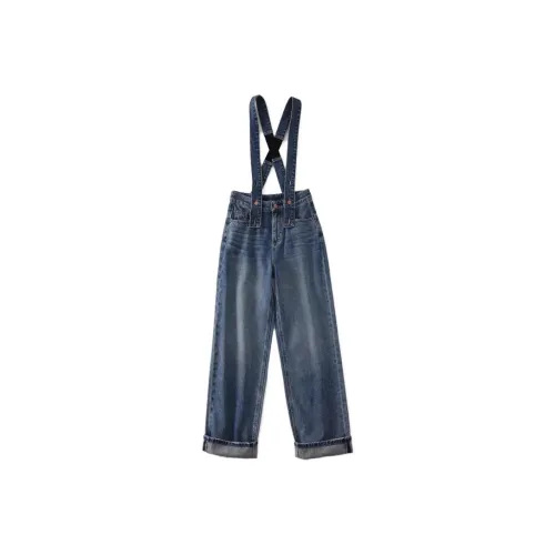 Ran and pure Overalls Women's Blue