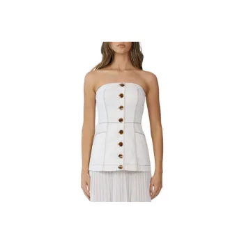 C/MEO Sleeveless Dresses Women's White