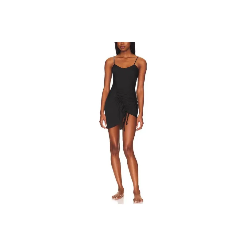 FREE PEOPLE Slip Dresses Women's Black-0