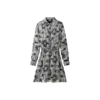 THE KOOPLES Long-Sleeved Dresses Women's Dark Gray