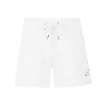 EMPORIO ARMANI EA7 SS23 Shorts Women's White