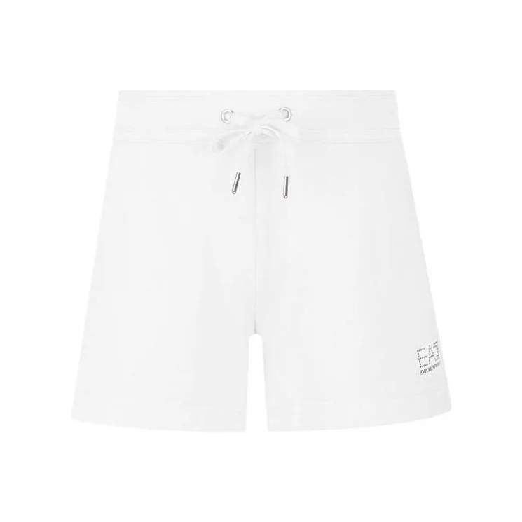 EMPORIO ARMANI EA7 SS23 Shorts Women's White-0