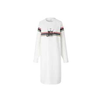 VVNK JANE PLUS Long-Sleeved Dresses Women's Raw White
