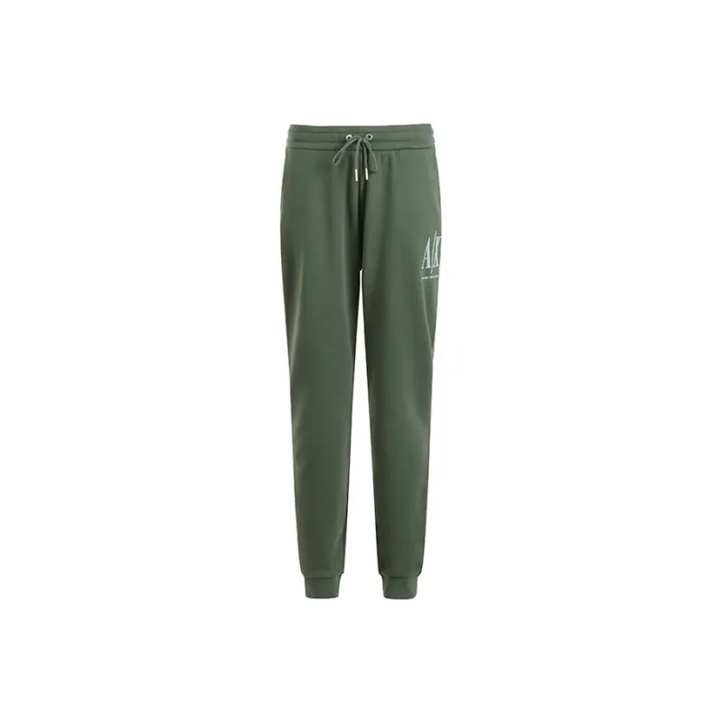 ARMANI EXCHANGE Knitted Sweatpants Women's Army Green-0