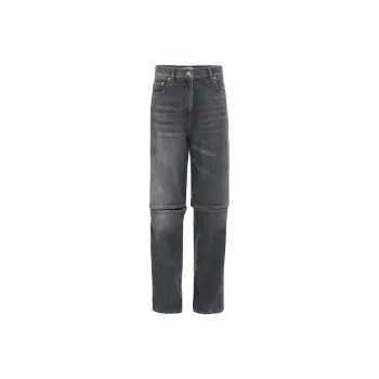 JW Anderson Cut Out Detailed Denim Jeans
