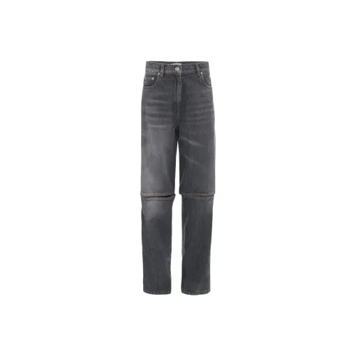 JW Anderson Cut Out Detailed Denim Jeans