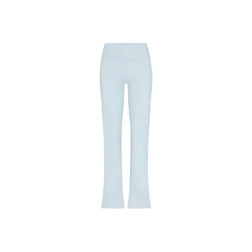 SKIMS COTTON JERSEY FOLDOVER PANT Casual Pants Women's OPAL/Opal