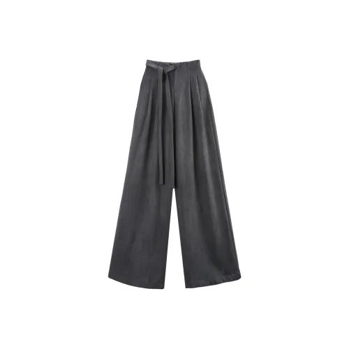 A Paradise For Awakening Casual Pants Women's Dark Gray