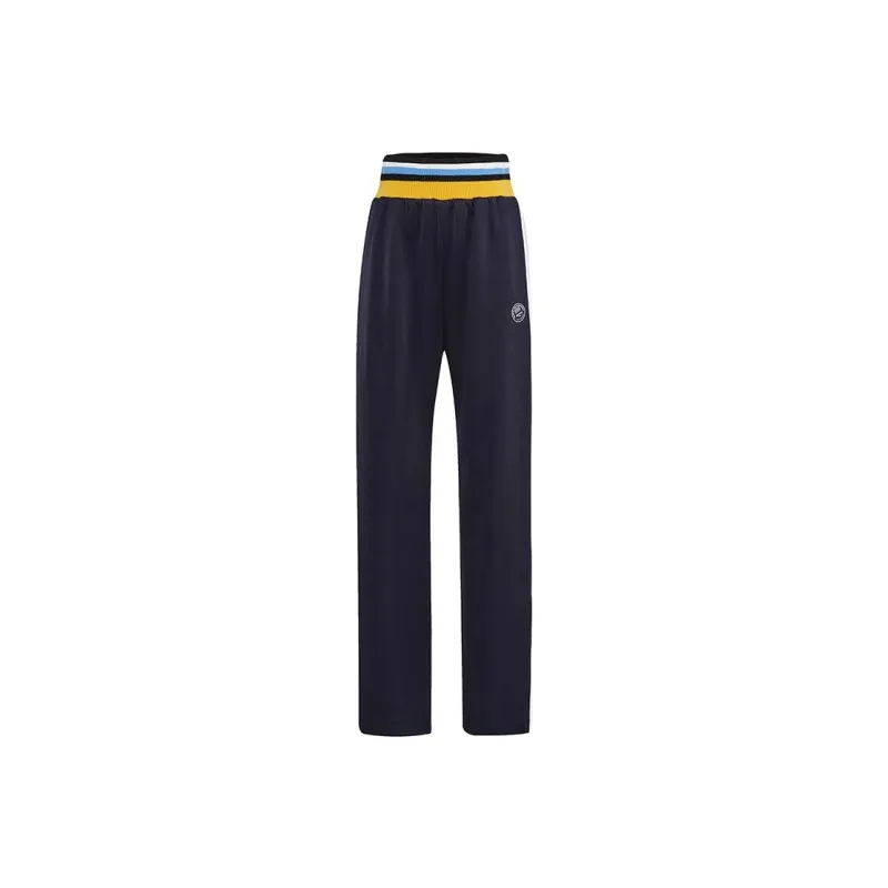 Short Sentence Knitted Sweatpants Women's-3