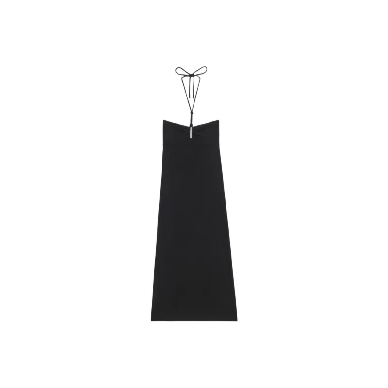 IRO NIGHT Zaret Halterneck Cut-Out Detailed Midi Dress-0