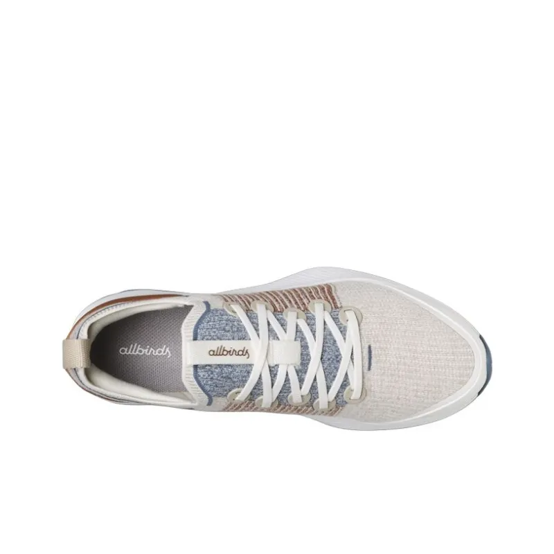 Allbirds Abrasion Resistant Low Top Running Shoes Men's Twilight White Iridescent-3