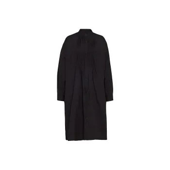 Yohji Yamamoto Long Sleeved Dresses Women's Black
