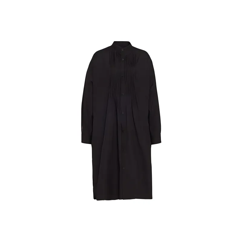 Yohji Yamamoto Long Sleeved Dresses Women's Black-0
