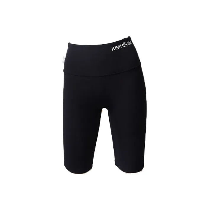KIMHEKIM Casual Shorts Women's Black-0