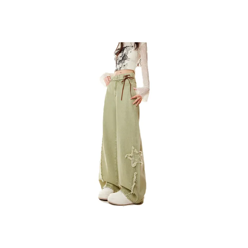 ZIRANSE Jeans Women's Green-0