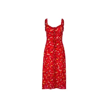 Realisation Par Slip Dress Women's Rouge Fleur/Red Iris