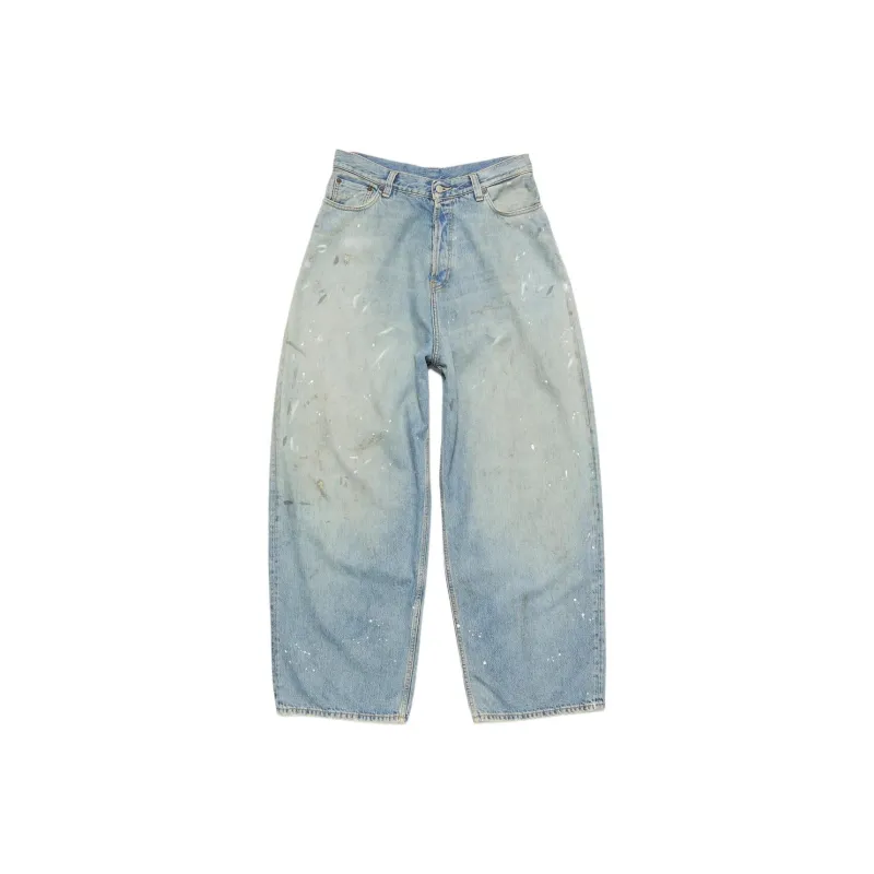 Acne Studios Super Baggy Fit Jeans Blue-0