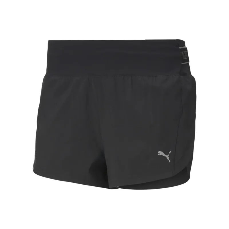 PUMA RUN COOL Adapt Woven Shorts Casual Shorts Women's Black-0