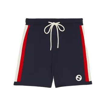 GUCCI Logo patch Track Shorts