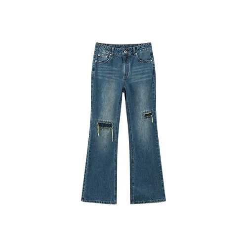 NO ONE ELSE Jeans Women's Dark Denim Blue