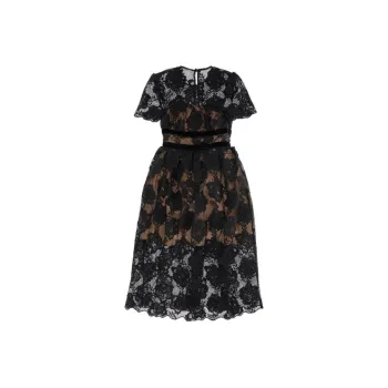 Self portrait Lace Midi Dress