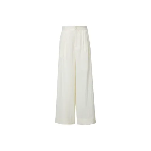 Hopeshow Casual Pants Women's Ecru 004
