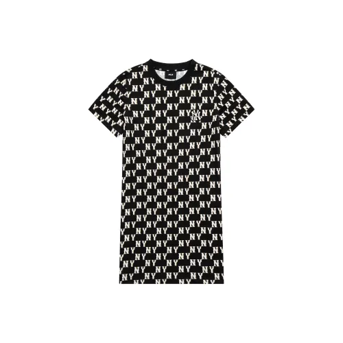 MLB Short Sleeved Dresses Women's Black