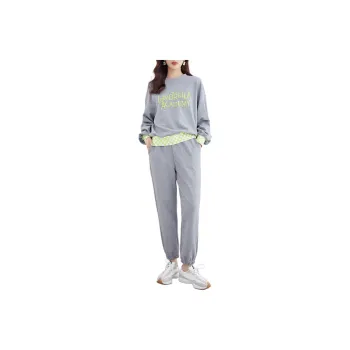Emodues Sweatshirt Set Women's Gray