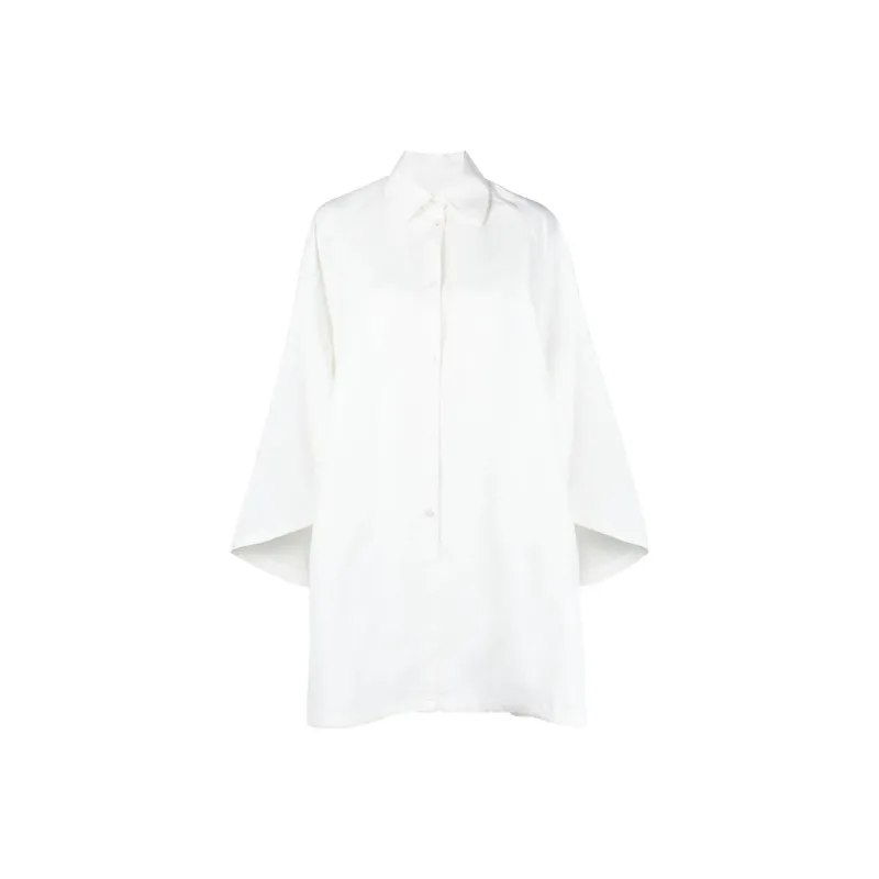 JIL SANDER Long-Sleeved Dresses Women's White-0
