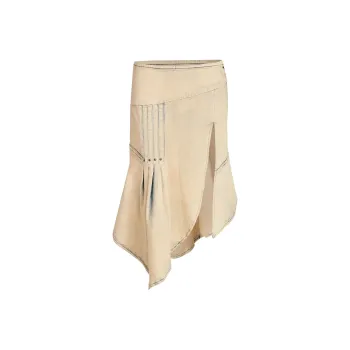 I.AM.GIA FARAH SKIRT Denim Long Skirts Women's NEUTRAL/Tan