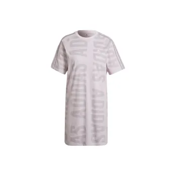 Adidas Short Sleeved Dress Women's Pink