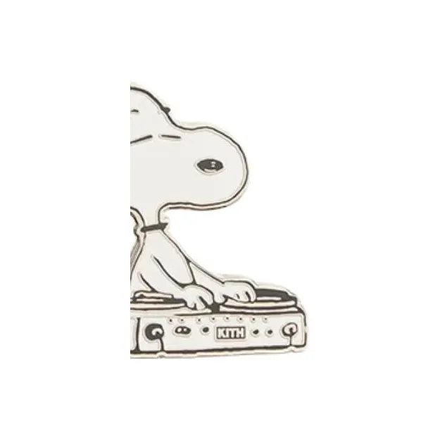 KITH X Peanuts Dj Snoopy Keychain-2