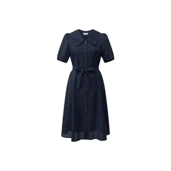 HAZZYS Short Sleeved Dresses Women's Navy Blue