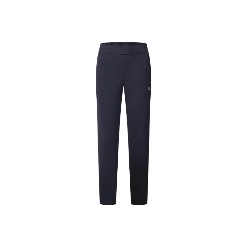 FILA Knitted Sports Pants Women's Royal Blue-0