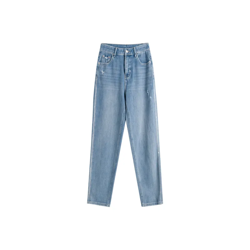 Olrain SS22 Jeans Women's Denim Blue-0