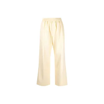 NANUSHKA Leather Pants Women's Yellow