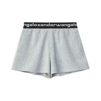 Alexander Wang Casual Shorts Women's Gray