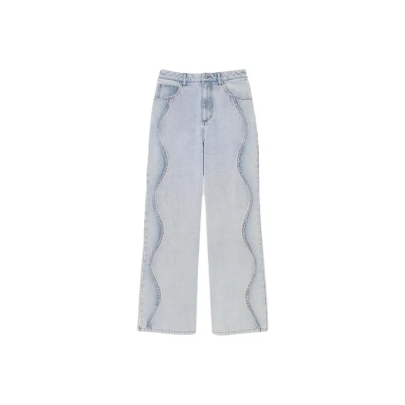 Sandro Sequin embellished Jeans-0